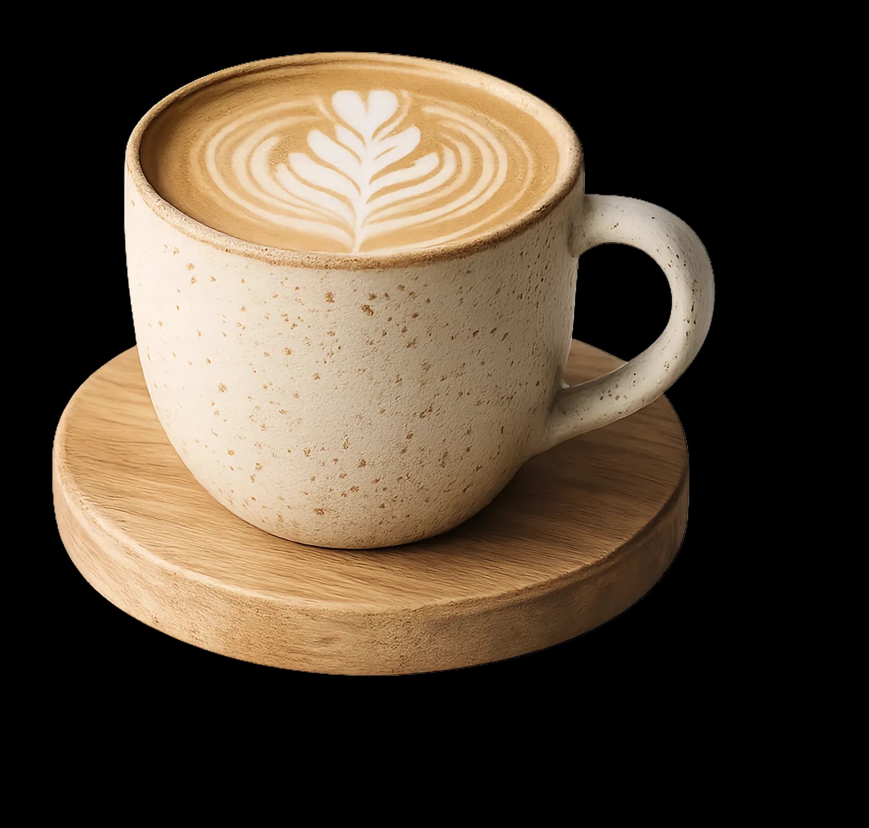 Tasse de café latte